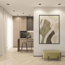 Встраиваемый светильник Denkirs Roto DK2121-BK