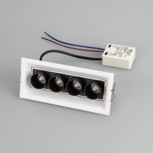 Встраиваемый светодиодный светильник Arlight MS-Orient-Built-Turn-TC-S67x150-10W Warm3000 037208