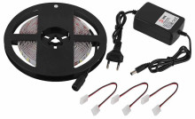 Светодиодная лента ЭРА 14,4W/m 60LED/m 5050SMD холодный белый 5M 5050kit-14,4-60-12-IP20-6500-5m Б0043065