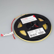 Светодиодная лента Arlight 7,5W/m 600LED/m CSP теплый белый/белый 5М COB-X600-5mm 24V White-CDW 037686