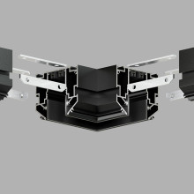 Коннектор L-образный Denkirs Smart One TR2026-BK