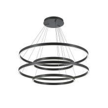 Подвесной светодиодный светильник Maytoni Rim MOD058PL-L174BK