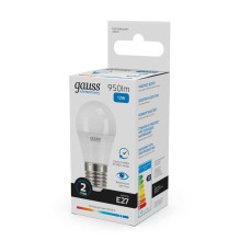 Лампа светодиодная Gauss E27 12W 6500K матовая 53232