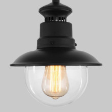 Уличный подвесной cветильник Elektrostandard Talli H GL 3002H черный a038483