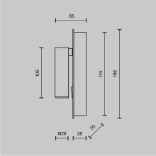 Светодиодный спот Maytoni Mirax C041WL-L3W3K