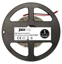 Светодиодная влагозащищенная лента Jazzway 14,4W/m 60Led/m 5050SMD разноцветная 5M 1001948