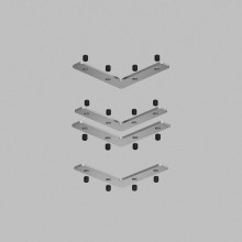 Соединитель угловой Denkirs SMART SLOTT TR2019-AL