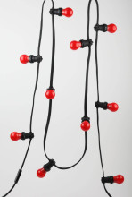 Лампа светодиодная ЭРА E27 3W 3000K красная ERARL50-E27 Б0049580