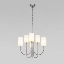 Подвесная люстра Eurosvet Abbey 60164/6 никель