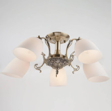 Подвесная люстра Eurosvet 22010/5 античная бронза