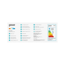 Настенный светодиодный светильник Gauss Elena BR032