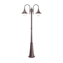 Садово-парковый светильник Ideal Lux Cima PT2 Coffee 246840