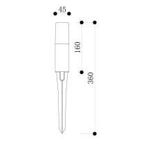 Ландшафтный светильник Maytoni Outdoor O416FL-L3B3K