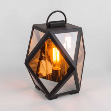 Уличный светильник Elektrostandard Ambra 35133/S черный a056234