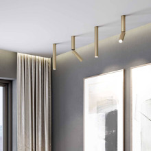 Светодиодный спот Elektrostandard Pika 25029/Led золото a061110