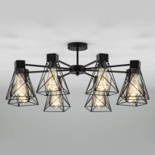 Потолочная люстра Eurosvet 70107/8 черный