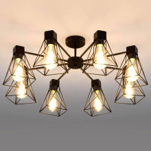 Потолочная люстра Eurosvet 70107/8 черный