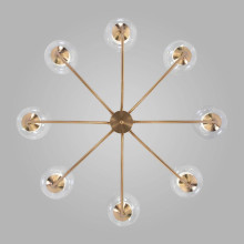 Подвесная люстра Eurosvet Spritz 70217/8 латунь