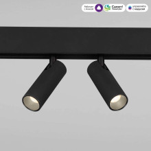 Трековый светодиодный светильник Elektrostandard Slim Magnetic Dim Dual 85056/01 черный a063528