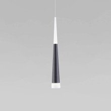 Подвесной светодиодный светильник Elektrostandard DLR038 7+1W 4200K черный матовый a044560