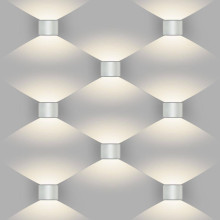 Уличный настенный светодиодный светильник Elektrostandard 1518 Techno LED Blade белый a038830