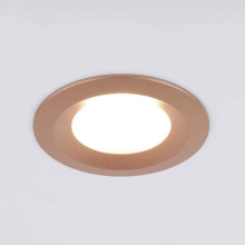 Встраиваемый светильник Elektrostandard 110 MR16 золотой a053333