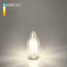 Лампа светодиодная филаментная Elektrostandard E27 9W 6500K прозрачная a056256