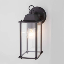 Уличный настенный cветильник Elektrostandard 1008D Brick черный a038438