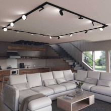 Трековый светодиодный светильник Elektrostandard Pila 85078/01 черный a056103