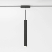 Подвесной трековый светодиодный светильник Elektrostandard Flat Magnetic Alliet 85097/01 черный a063714