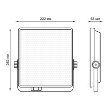 Прожектор светодиодный Gauss Evo 100W 6500К 687511100