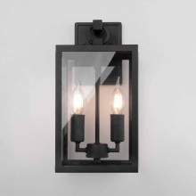 Уличный настенный светильник Elektrostandard Candle 35150/D черный a058260