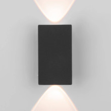 Уличный настенный светодиодный светильник Elektrostandard Mini Light 35154/D черный a060883