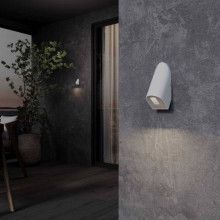 Уличный настенный светодиодный cветильник Elektrostandard Bit 35168/D белый a063975