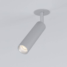 Встраиваемый светодиодный спот Elektrostandard Diffe 25040/Led серебряный a058227