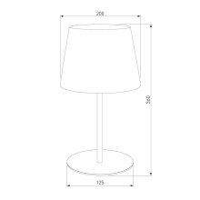 Настольная лампа TK Lighting 2936 Maja Black