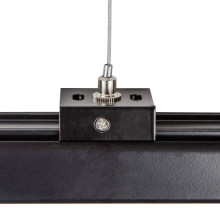 Набор для подвесного монтажа шинопроводов Uniel UFB-H41 Black 1 Polybag UL-00003666