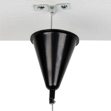 Набор для подвесного монтажа шинопроводов Uniel UFB-H41 Black 1 Polybag UL-00003666