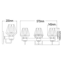 Бра MW-Light Джестер 104022203