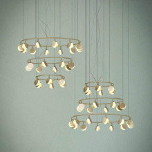 Подвесная светодиодная люстра Mantra Shell 7355