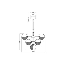 Подвесной светильник Vele Luce Amore VL5484P13
