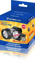 Налобный светодиодный фонарь Ultraflash Headlite от батареек 70х60 35 лм LED5352 10261