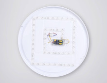 Потолочный светодиодный светильник Ambrella light черный/светлое дерево FZ1326