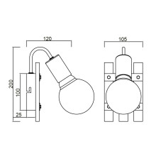 Бра Vele Luce Tendenza VL6492W01