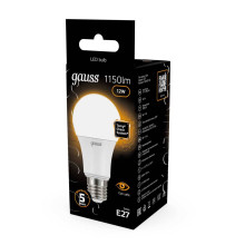 Лампа светодиодная Gauss E27 12W 3000K матовая 102502112