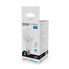 Лампа светодиодная Gauss E27 30W 6500K матовая 73239