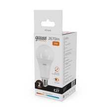 Лампа светодиодная Gauss E27 35W 3000K матовая 70215