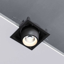 Встраиваемый светодиодный светильник Elektrostandard Conner 25087/LED 8W 4000K черный a063994