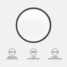 Потолочный светодиодный светильник Apeyron Spin 18-127