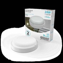 Настенно-потолочный светодиодный светильник Gauss Elementary 126411224